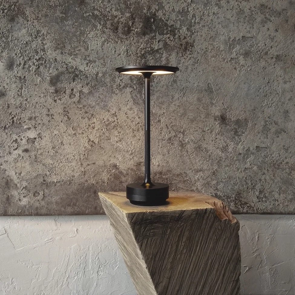 LumiGlow Table Lamp | Cordless, Dimmable Touch Control, Battery Operated 8