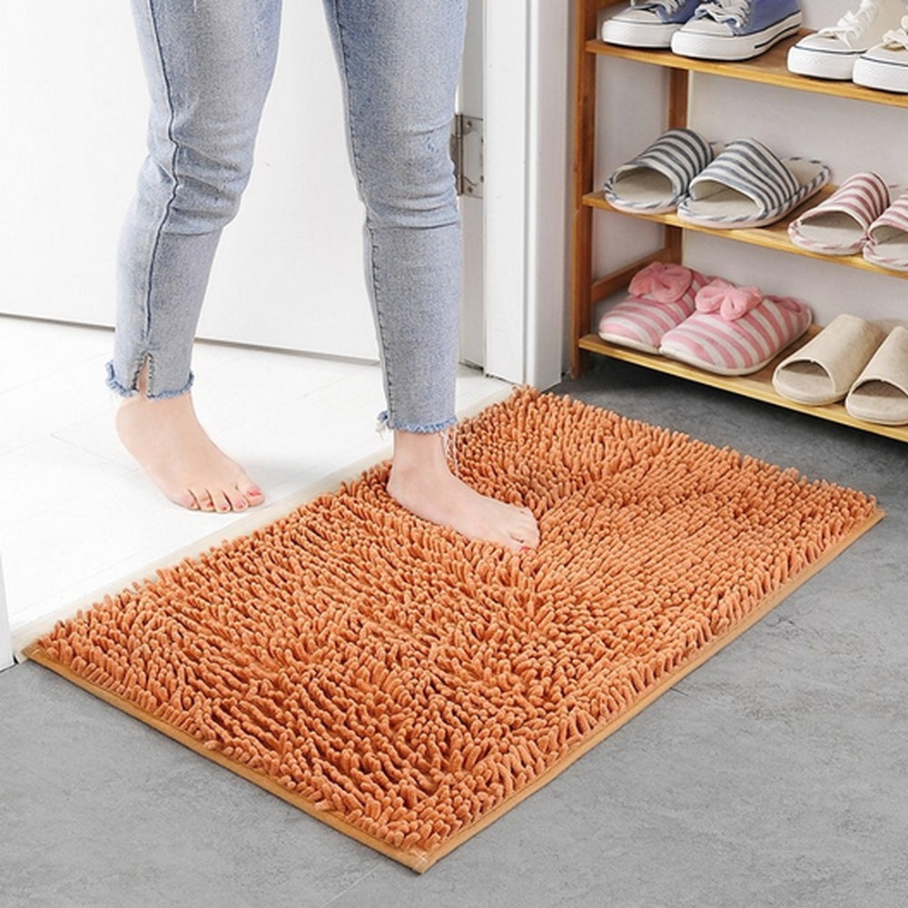 Mavi Bath Mat | Ultra-Absorbent, Non-Slip Chenille Design 8