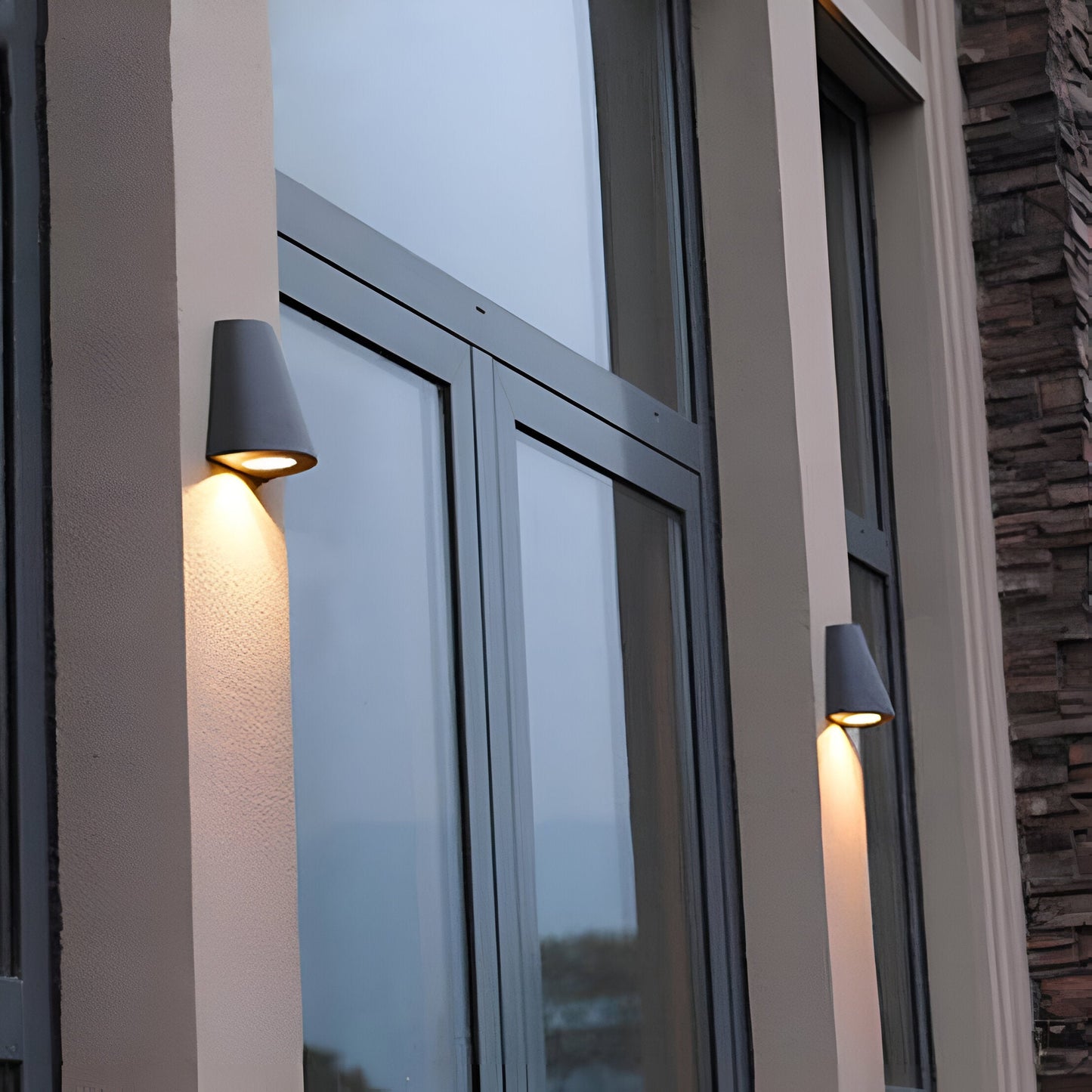Nordic Aluminum Outdoor Wall Light | IP65 Waterproof Fixture 3