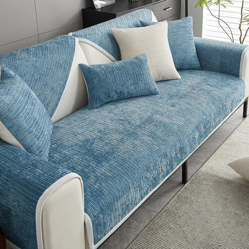 PawShield - Ribbed Pet Sofa Cover