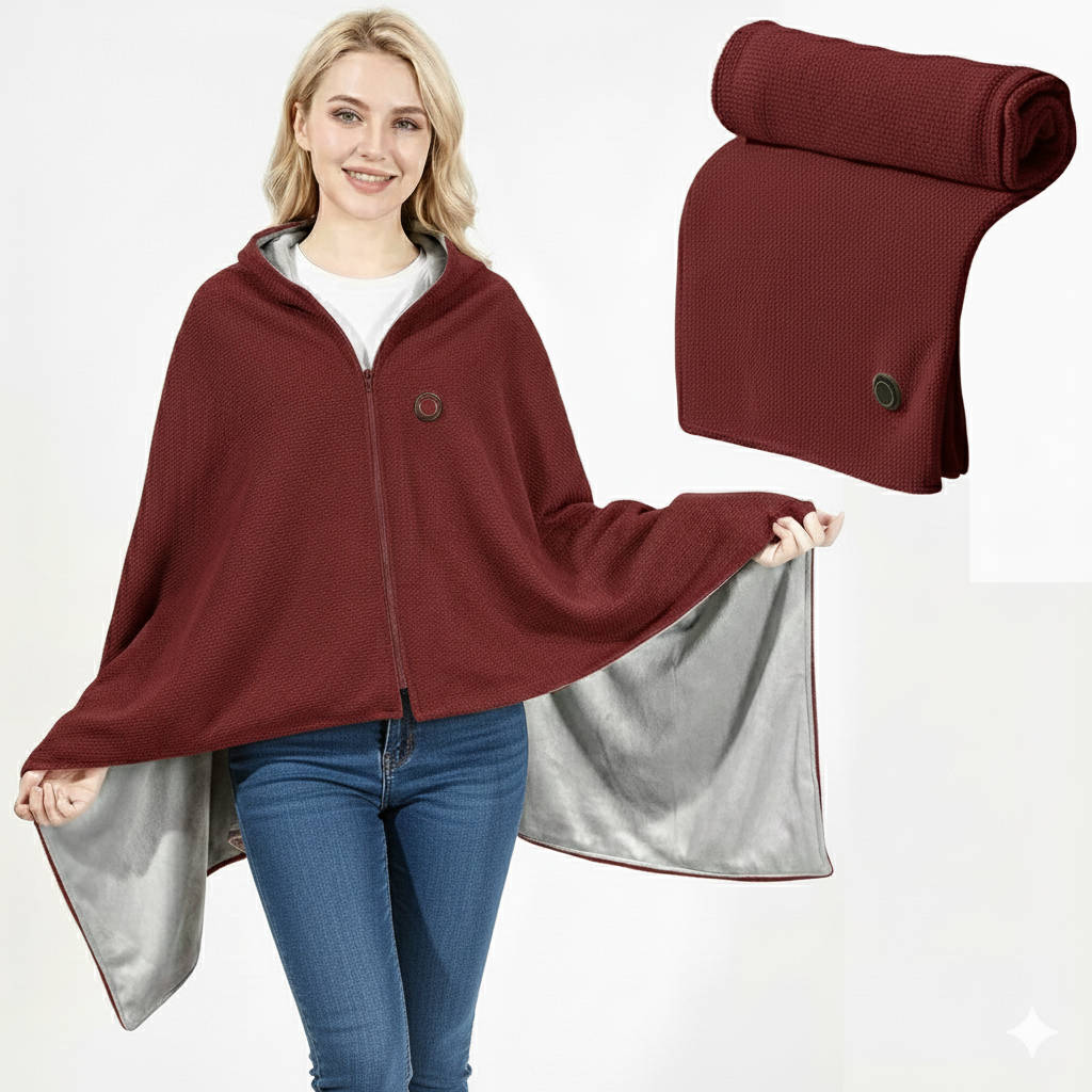 ThermaWrap - Zip-Front Heated Electric Blanket