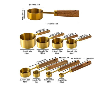 Accura - 8-Piece nested Measuring Set