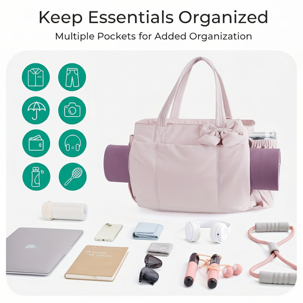 Aeretote - Padded Zip Tote Bag