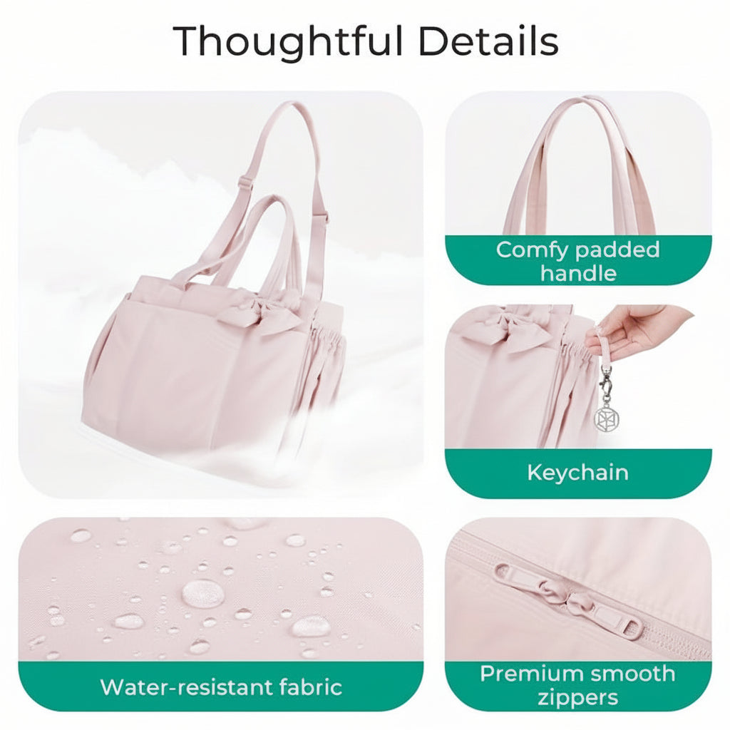 Aeretote - Padded Zip Tote Bag