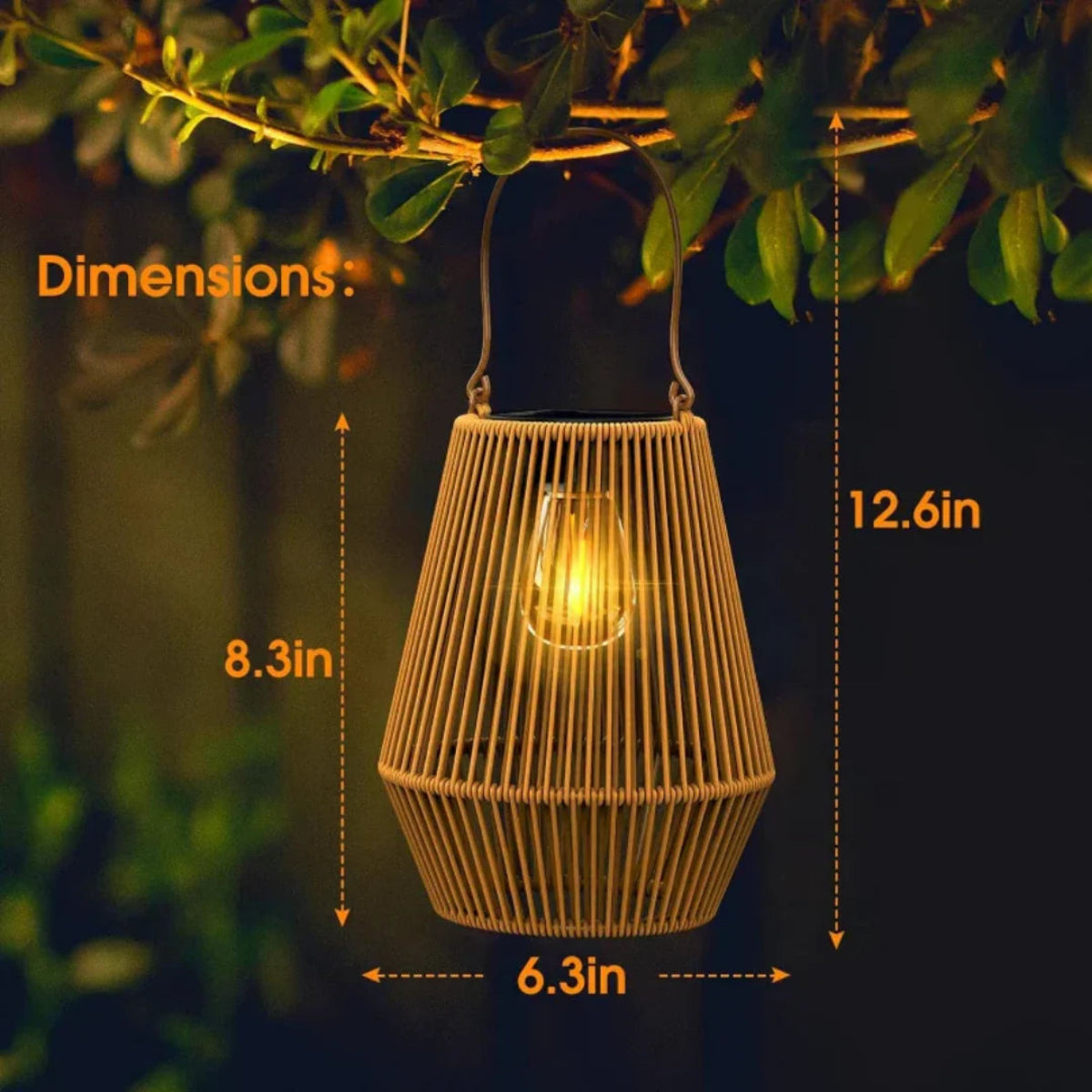 AeroGlow Solar Lantern | Handmade Outdoor Garden Lights 3