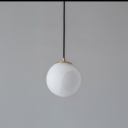 Alabaster Globe Pendant Light | Kitchen Pendant Lighting
