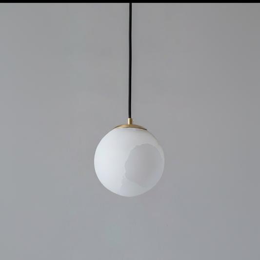 Alabaster Globe Pendant Light | Kitchen Pendant Lighting