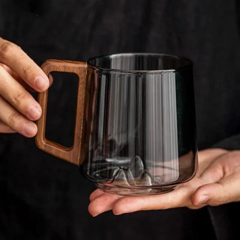Alpinia - Heat-Resistant Transparent Mug