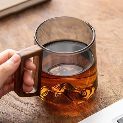 Alpinia - Heat-Resistant Transparent Mug
