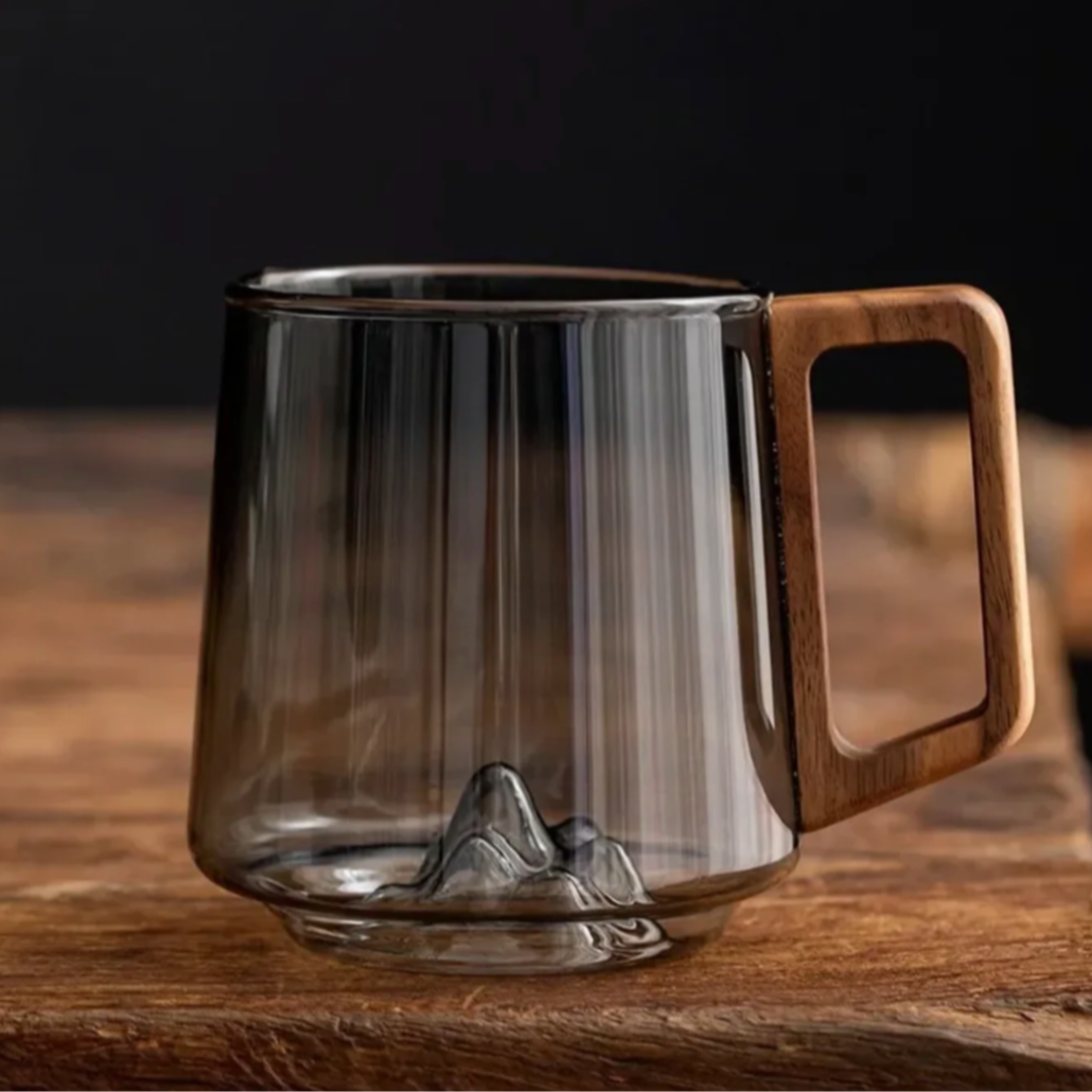 Alpinia - Heat-Resistant Transparent Mug