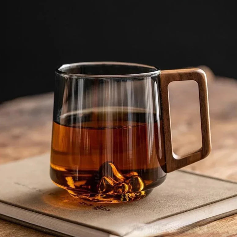 Alpinia - Heat-Resistant Transparent Mug