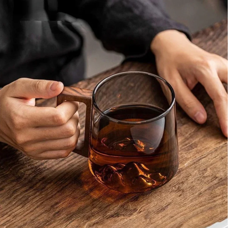 Alpinia - Heat-Resistant Transparent Mug