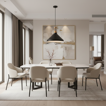 Anitra | Black Pendant Light for Kitchen Island 4