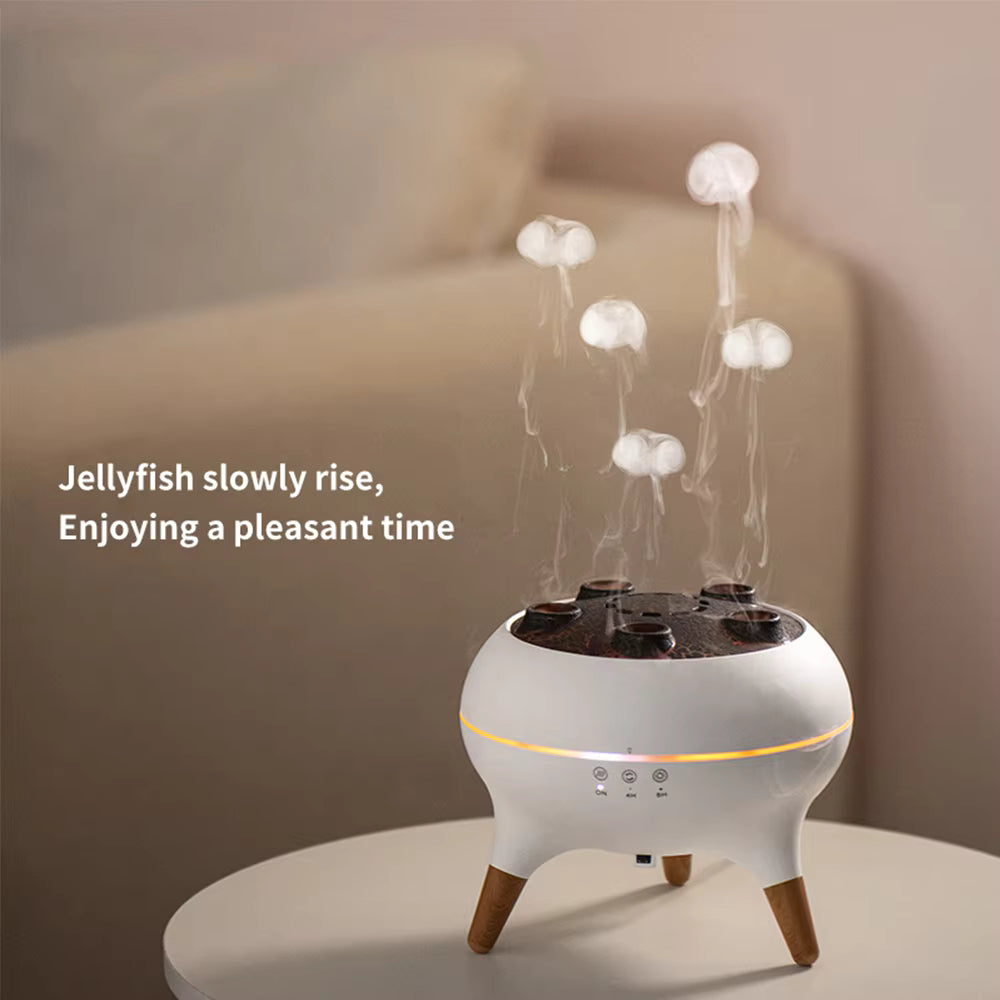 AquaPulse - Ultrasonic Aroma Diffuser With Rhythmic Rings