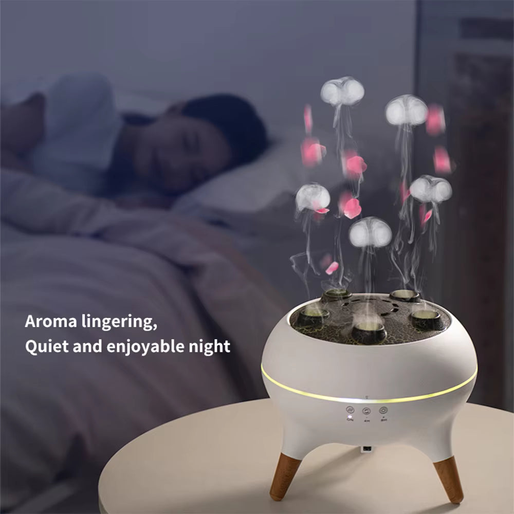 AquaPulse - Ultrasonic Aroma Diffuser With Rhythmic Rings