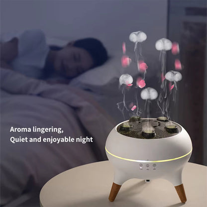 AquaPulse - Ultrasonic Aroma Diffuser With Rhythmic Rings