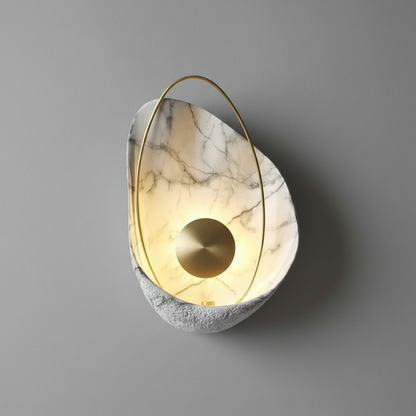 Artisan Shell Wall Lamp | Elegant Wall Sconce Lighting