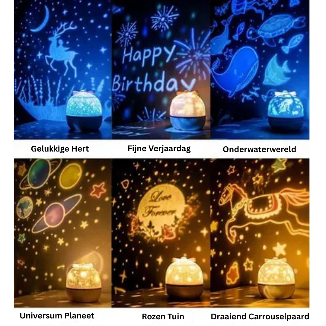 AstroGlow - Ceiling Star Lights Projector