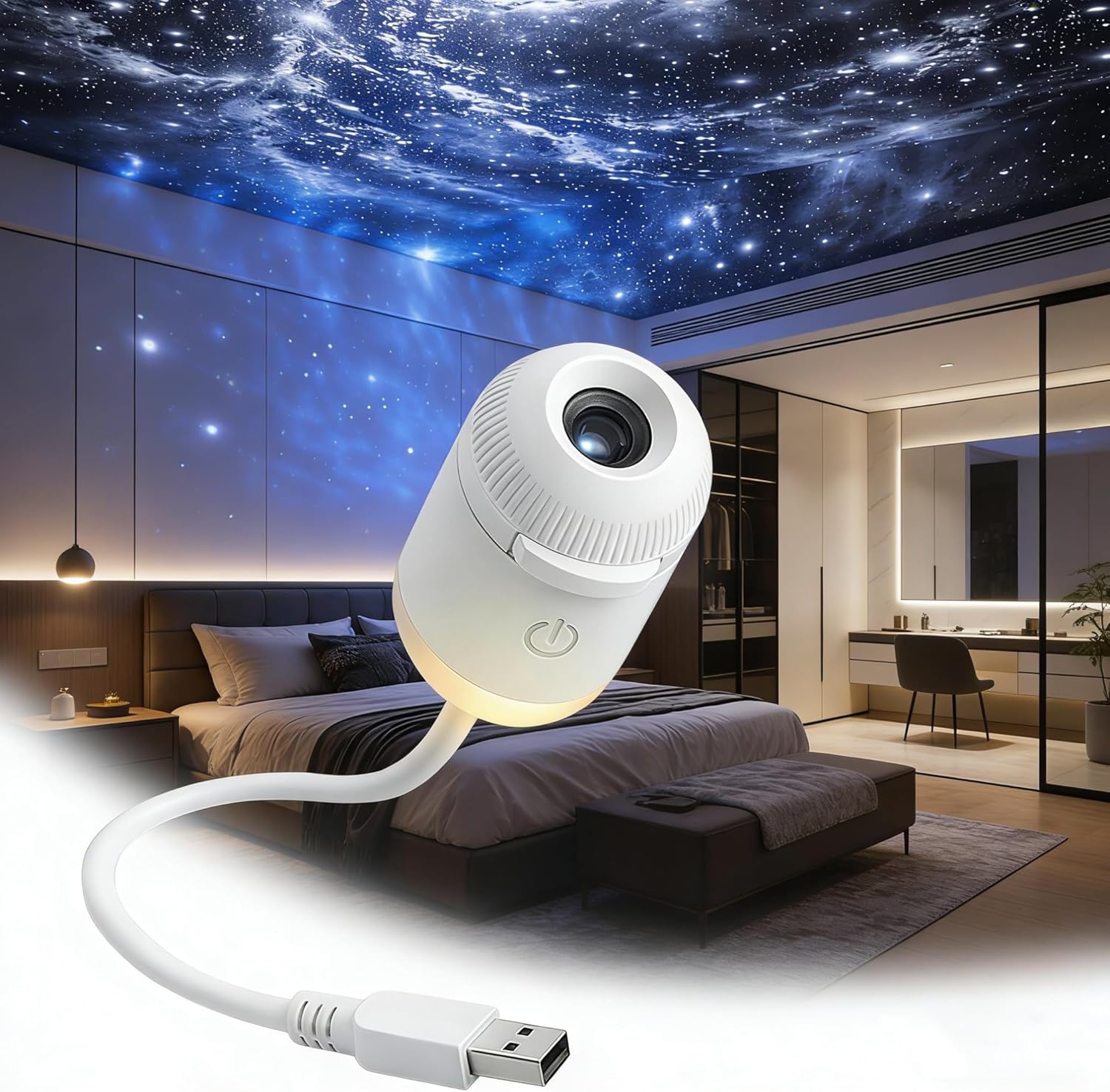 Astroflex - Flexible Neck Galaxy Star Projector