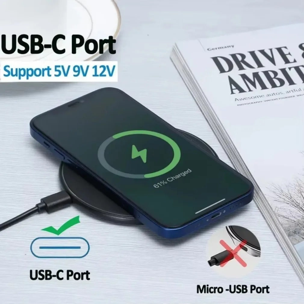 Auraloop - 15W Wireless Charging Pad