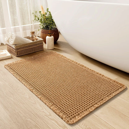 Bamboo Bath Mat | Ultra-Absorbent, Quick-Drying, Non-Slip Design 1