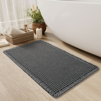 Bamboo Bath Mat | Ultra-Absorbent, Quick-Drying, Non-Slip Design 5