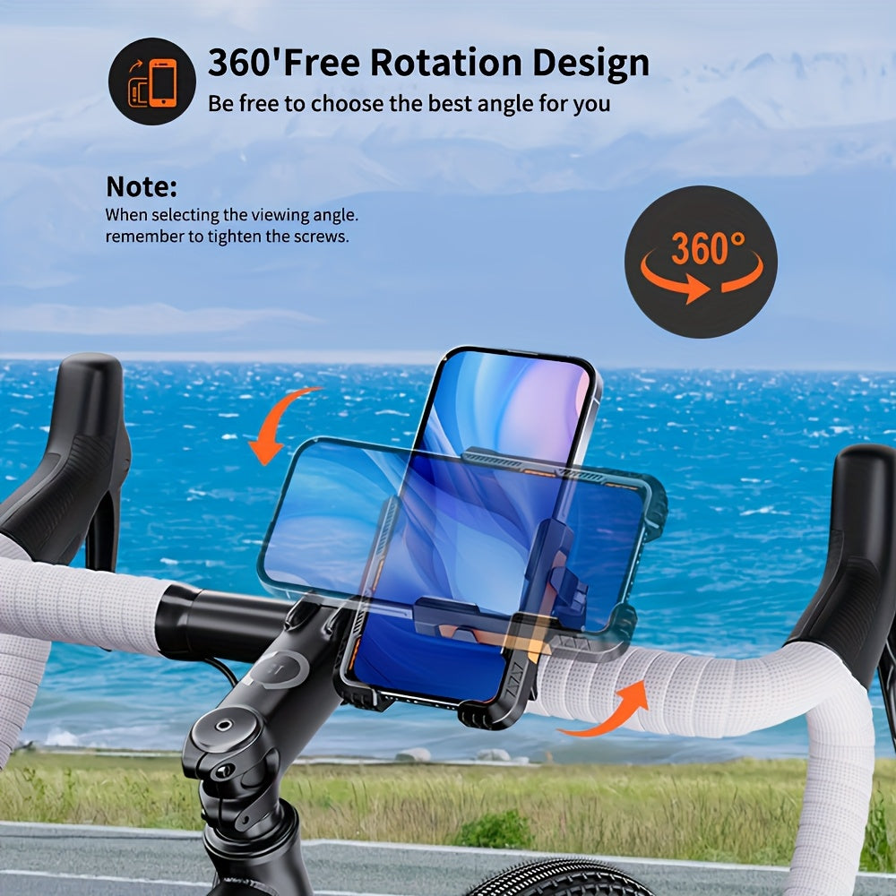 BarClasp - Adjustable Handlebar Bicycle Phone Holder