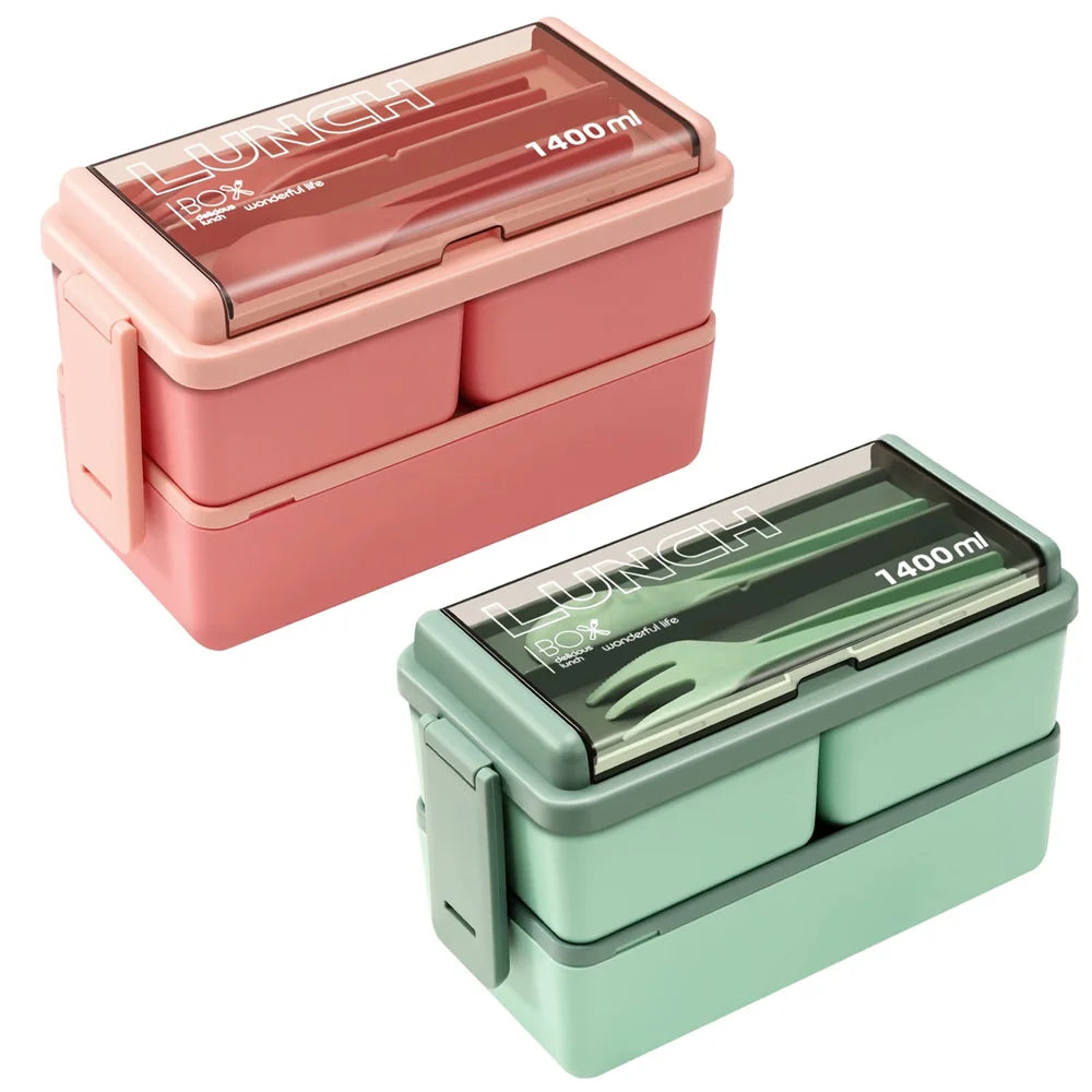 BentoPro - Double Layer Bento Lunch Box