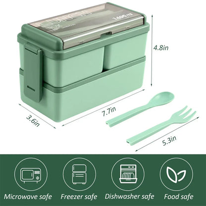 BentoPro - Double Layer Bento Lunch Box