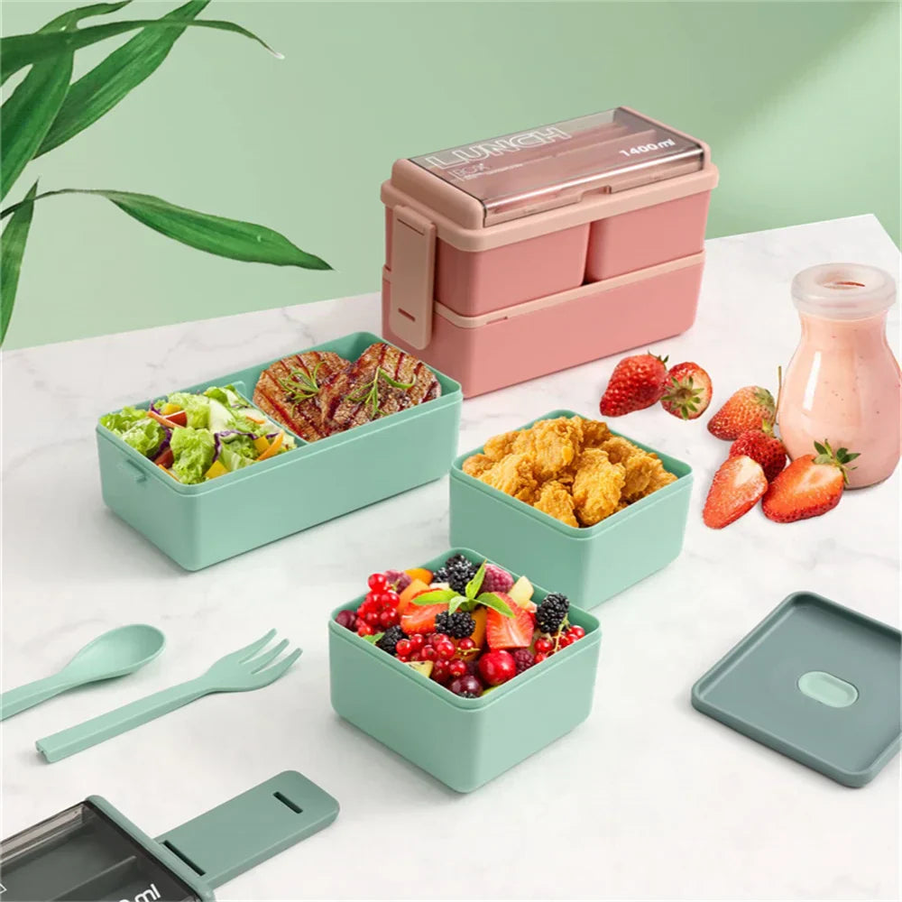 BentoPro - Double Layer Bento Lunch Box