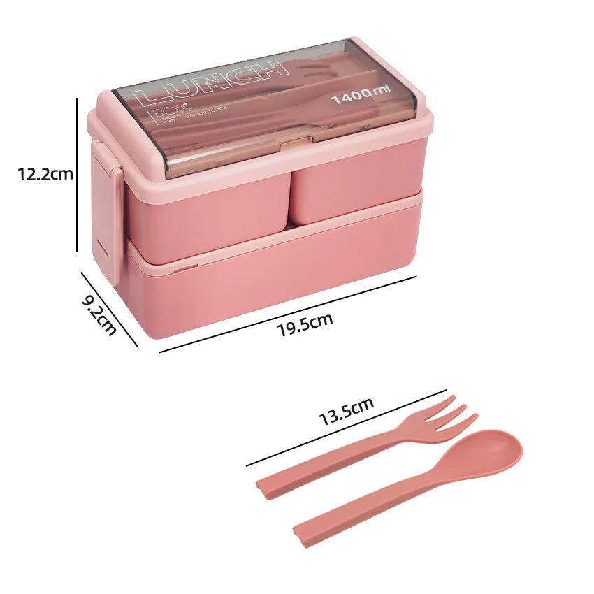 BentoPro - Double Layer Bento Lunch Box