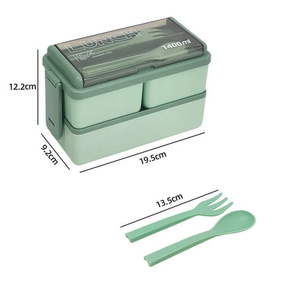 BentoPro - Double Layer Bento Lunch Box