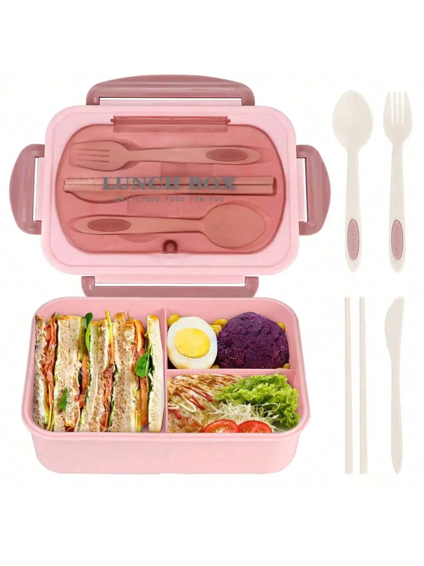Bentoq - Multi-Compartment Reusable Bento Lunch Box