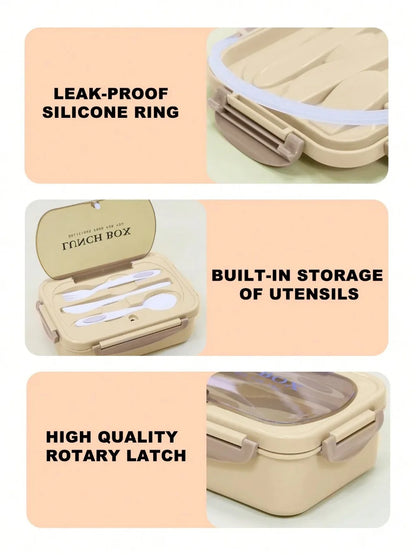 Bentoq - Multi-Compartment Reusable Bento Lunch Box