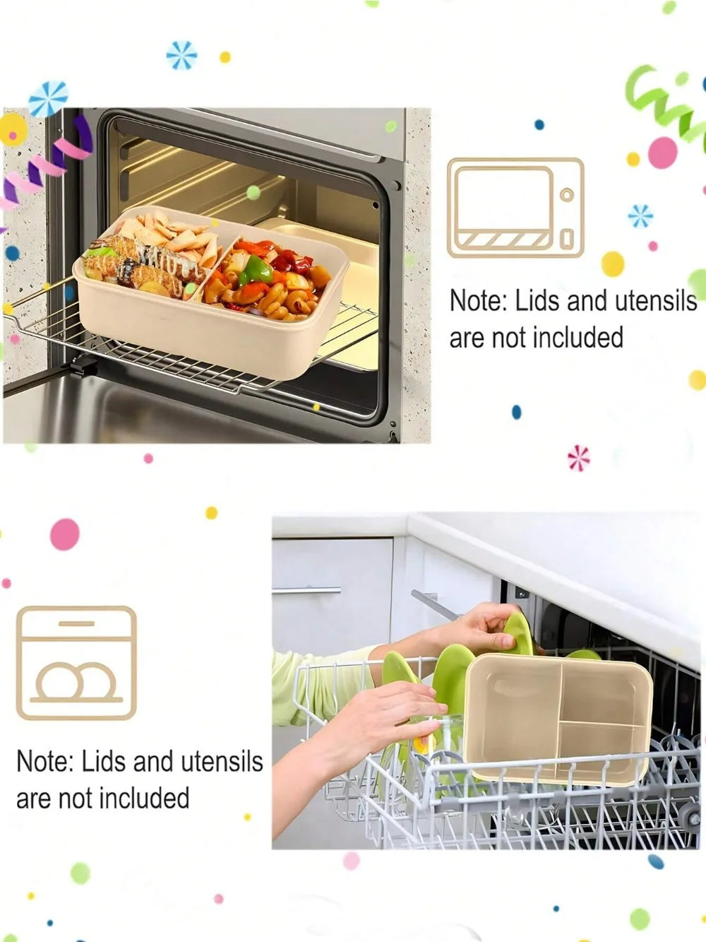 Bentoq - Multi-Compartment Reusable Bento Lunch Box