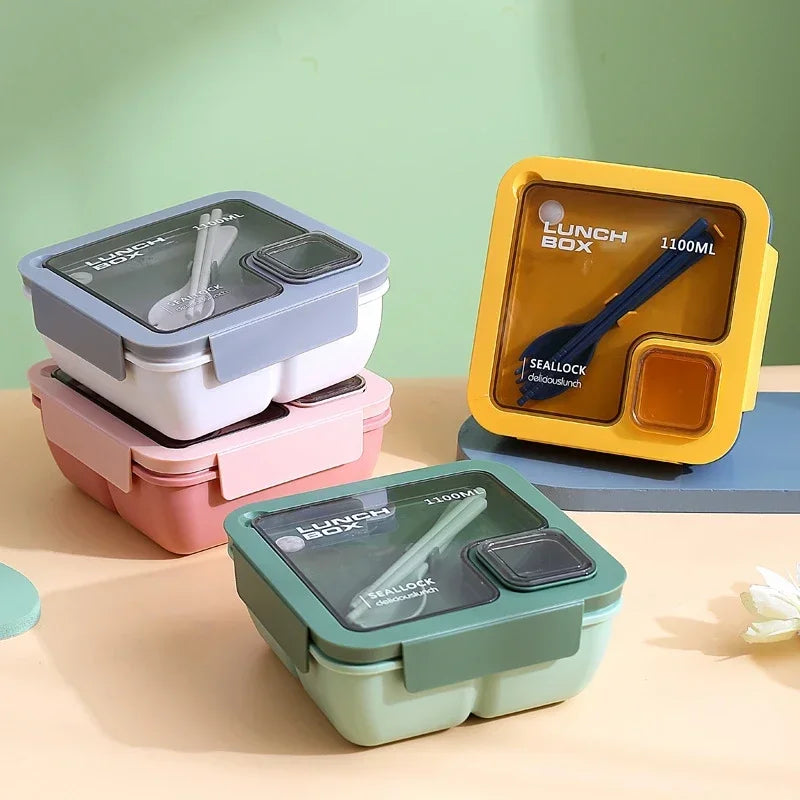 Bentova - Reusable Multi-Compartment Bento Lunch Box