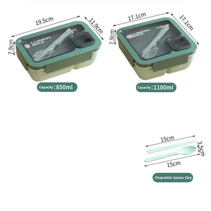 Bentova - Reusable Multi-Compartment Bento Lunch Box