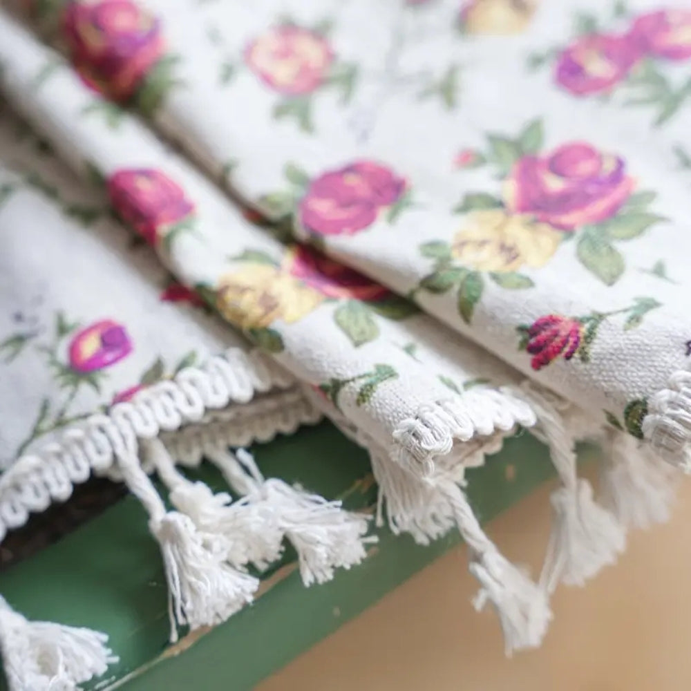 Bora Floral Curtain Panel | Vintage-Inspired, Semi-Shading Draperies 4
