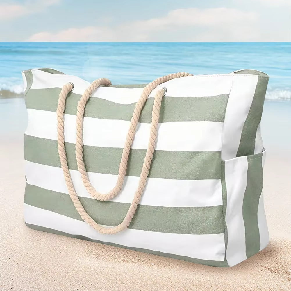 Breezy Beach Tote | Waterproof, Large Capacity, Sand-Resistant 1