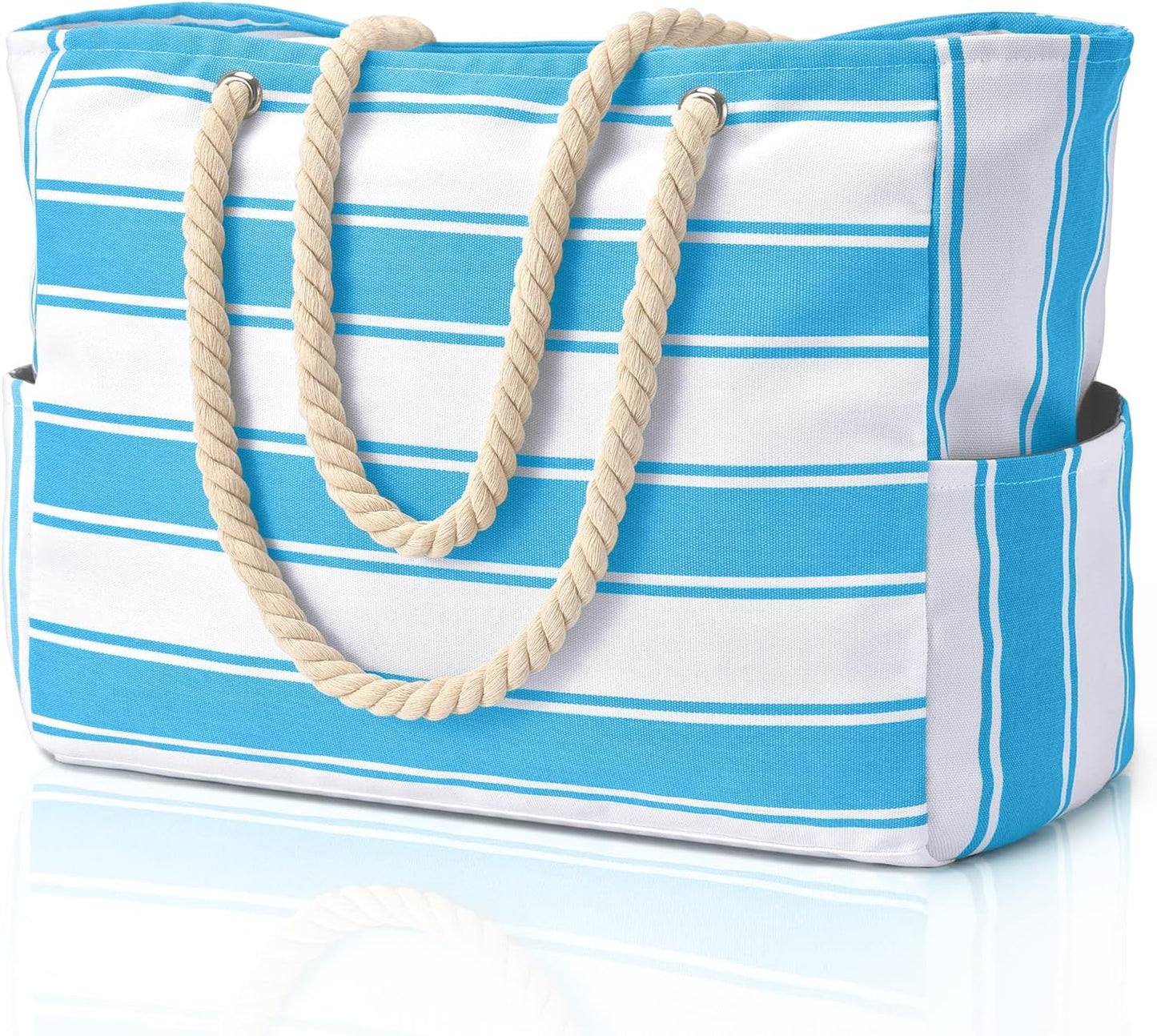 Breezy Beach Tote | Waterproof, Large Capacity, Sand-Resistant 22