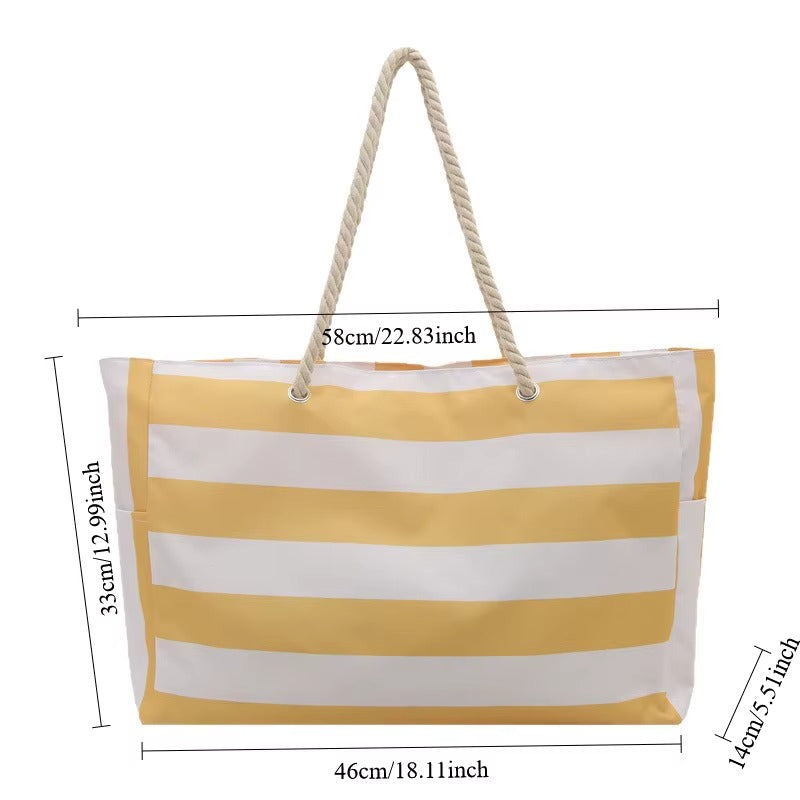 Breezy Beach Tote | Waterproof, Large Capacity, Sand-Resistant 7