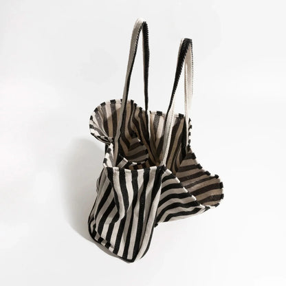 Canoe Tote Bag | Durable Canvas, Stylish Striped Design 3