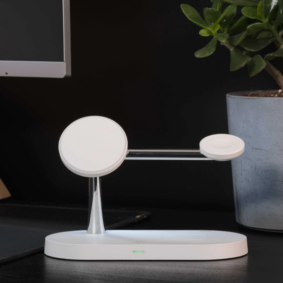 Chargix - Compact 3-In-1 Wireless Charging Station