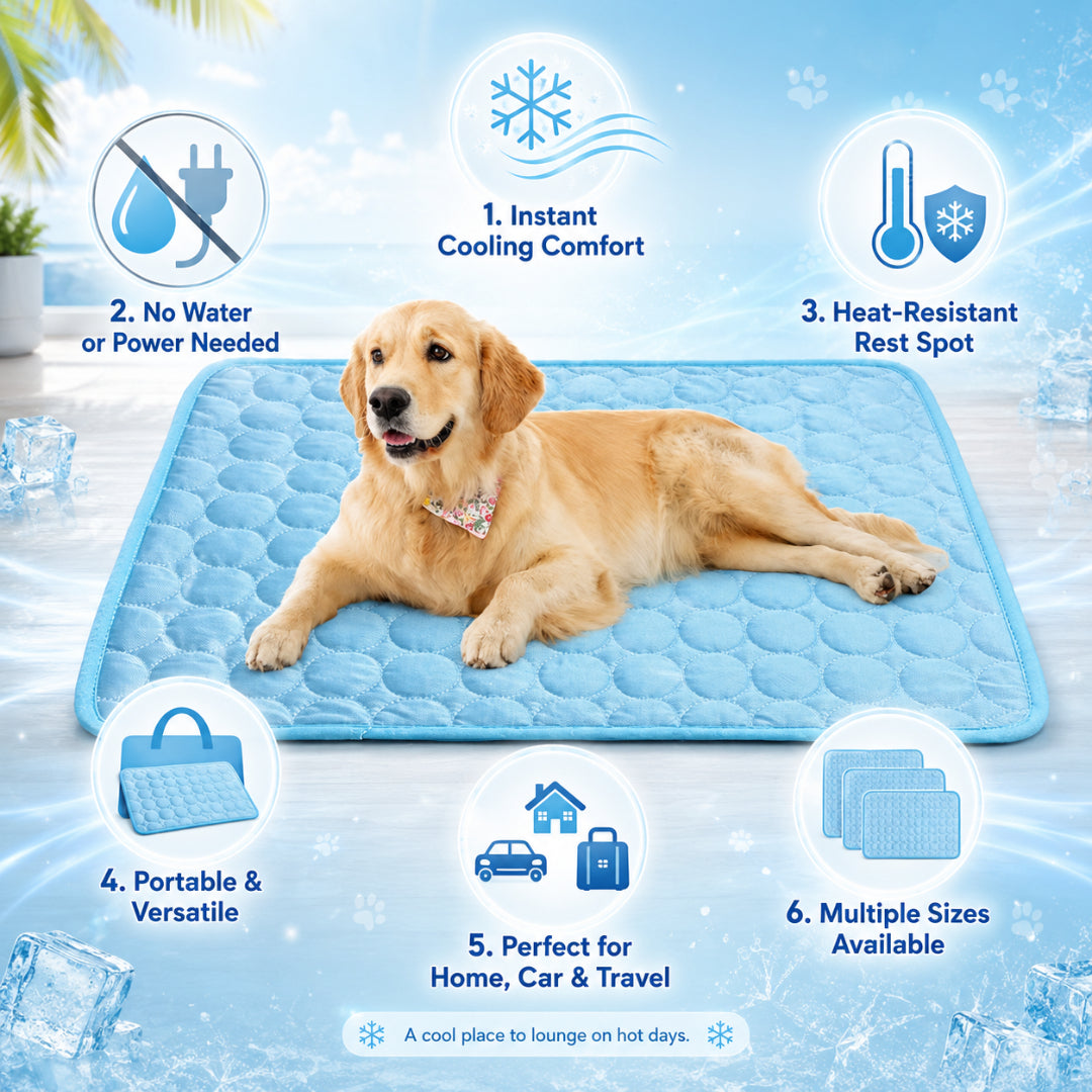 Chillmutt - Self-Cooling Portable Pet Mat
