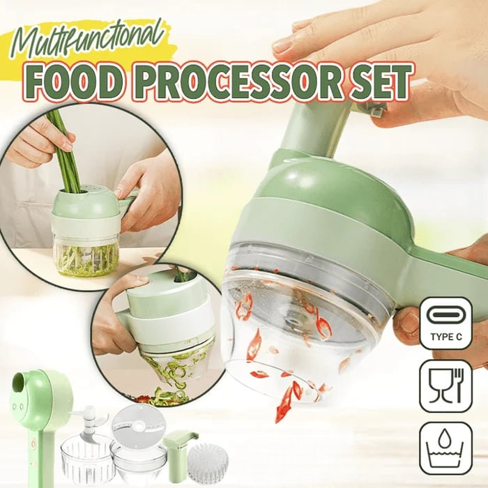 ChopMatic - 4-In-1 Handheld Vegetable Chopper