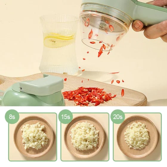ChopMatic - 4-In-1 Handheld Vegetable Chopper