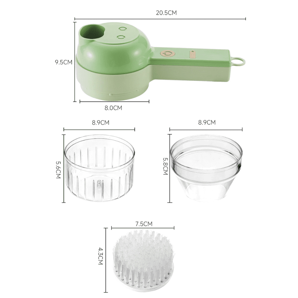 ChopMatic - 4-In-1 Handheld Vegetable Chopper