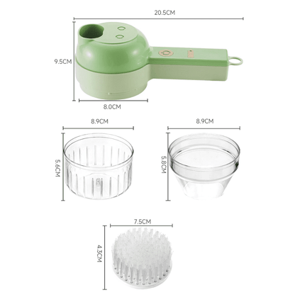 ChopMatic - 4-In-1 Handheld Vegetable Chopper