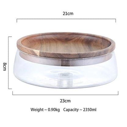 Claristow - Transparent Food Storage Container