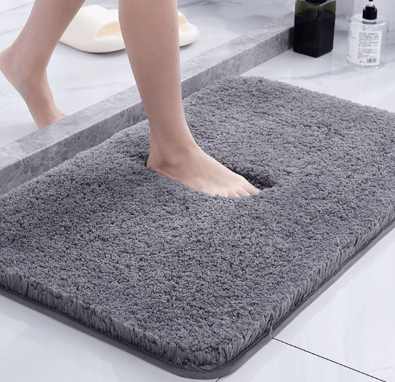 Cloudelle Bath Mat | Ultra-Soft Microfiber, Non-Slip, Highly Absorbent 0
